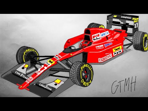 ferrari-643-formula-one-#27-car-a.-prost-ibisx-colors-illustrations