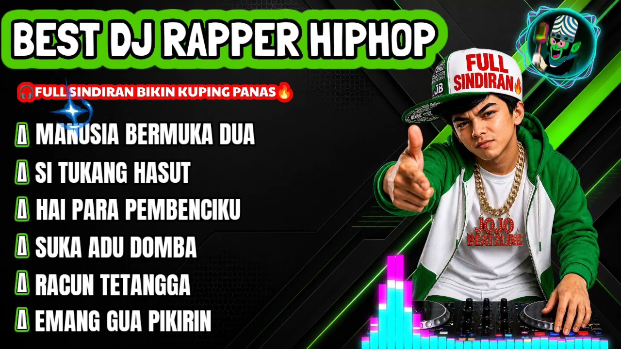 🔴SINDIRAN BIKIN KUPING PANAS🎶 BEST DJ RAPPER HIPHOP || MANUSIA BERMIA DUA #djhiphop #djremix