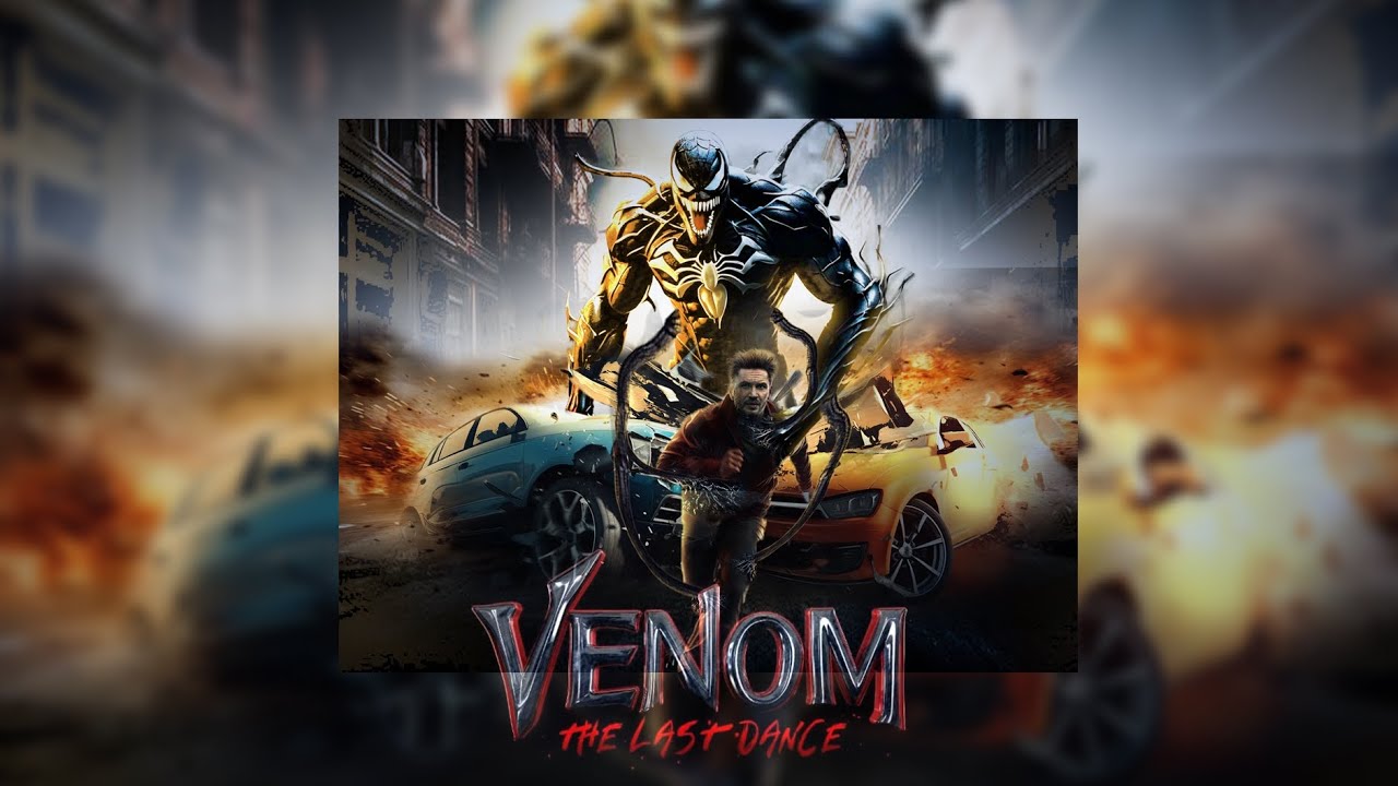Venom The Last Dance Movie Poster Photoshop Tutorial