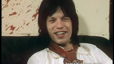 WCCO-TV Bill Carlson interviews  Mick Jagger, 1970?