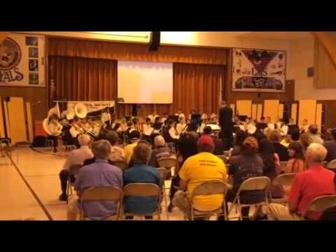 Central Ishi Hills Middle School Band Farewell 2015