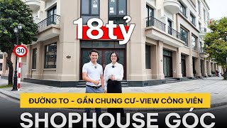 BÁN SHOPHOUSE GÓC ĐẸP NHẤT CỌ XANH 12 |VINHOMES OCEAN PARK 2