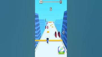 Roof Rails Android Gameplay Level 038 #shorts #gaming #RoofRails