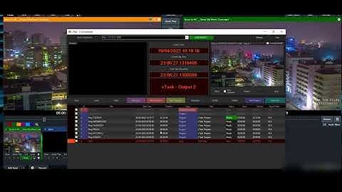 vMix + vTask Weekly Schedule