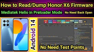 How to Read/Dump Huawei Honor X6 firmware in preloader mode by unlock tool | 2025