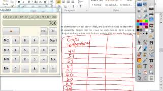 Mod 6, Lesson 9 Mean Absolute Deviation