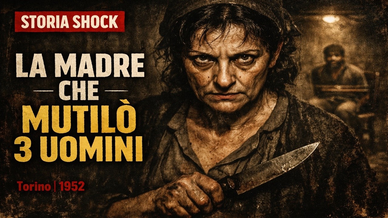 La Madre che MUTILÒ 3 Uomini: La Vendetta che Scioccò l'Italia (Storia Vera)