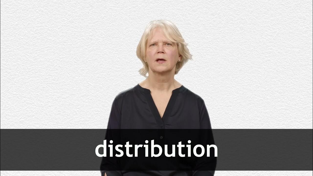 How to pronounce DISTRIBUTION in American English YouTube