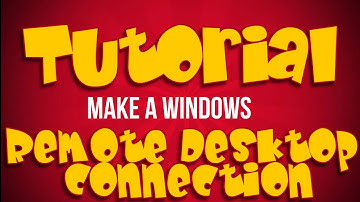 How To Connect To A VPS with Windows Remote Desktop Connection
