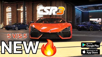 CSR Racing 3 5 V/s 5 Drag Race🔥 Gameplay🏁