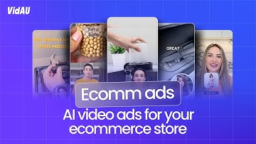 Viral AI video ads for Ecommerce (Shopify, Amazon) | how to grow your business with VidAU