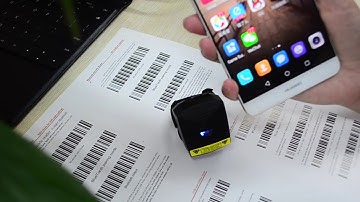 FS02 2D ring barcode scanner demo