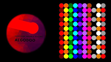 Escape From The Playzone + The Team Marble Survival Race in Algodoo