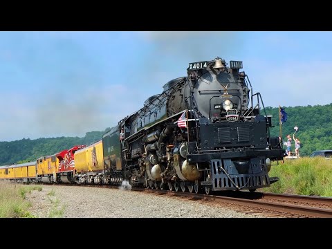 Union Pacific Big Boy 4014: The Great Race Across the East | Buffalo to Altoona (4K)