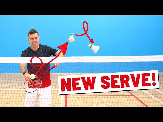 The New Serve In Badminton That Is IMPOSSIBLE To Return! class=