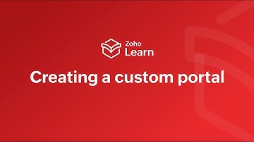 Creating a Custom Portal