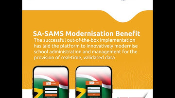 SA SAMS Modernisation UPDATE October2021