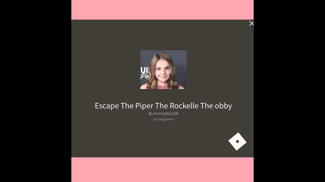 Playing Piper Rockelle games in Roblox! siper.shaloms YouTube