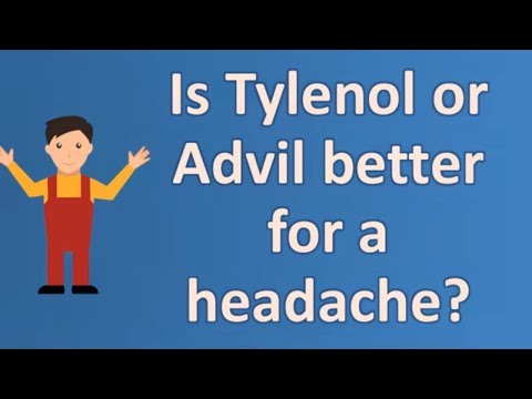 Is Tylenol or Advil better for a headache ? |Most Asked Questions on Health