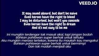 Five for Fighting - Superman (It's Not Easy) (lirik & terjemahan)