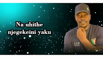 Njegeke ya Ngai (favour) ~ Eddie Gathenge (official lyrics video)