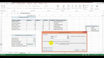 Curso Excel. Clase 5, Función CONTAR. SI, Función MAX, Función MIN, Función PROMEDIO