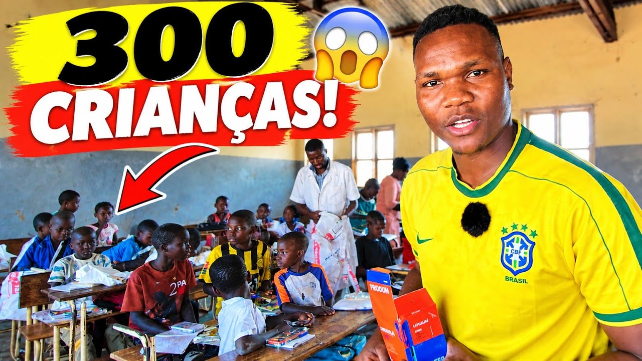 Veja como esses BRASILEIROS transformaram o futuro dessa Comunidade do Interior da África 