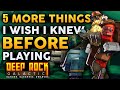 5 Things I Wish I Knew Before Playing Deep Rock Galactic!