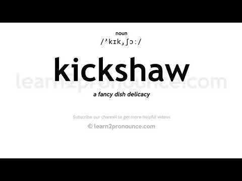 Video: Apa arti kata kickshaw?