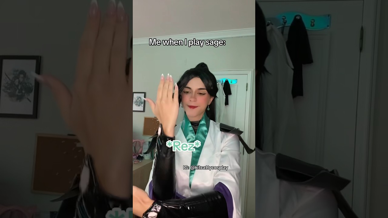 Literally 😭🩷 #cosplay #cosplayer #valorant #valorantshorts #valorantmoments #sagevalorant #viral