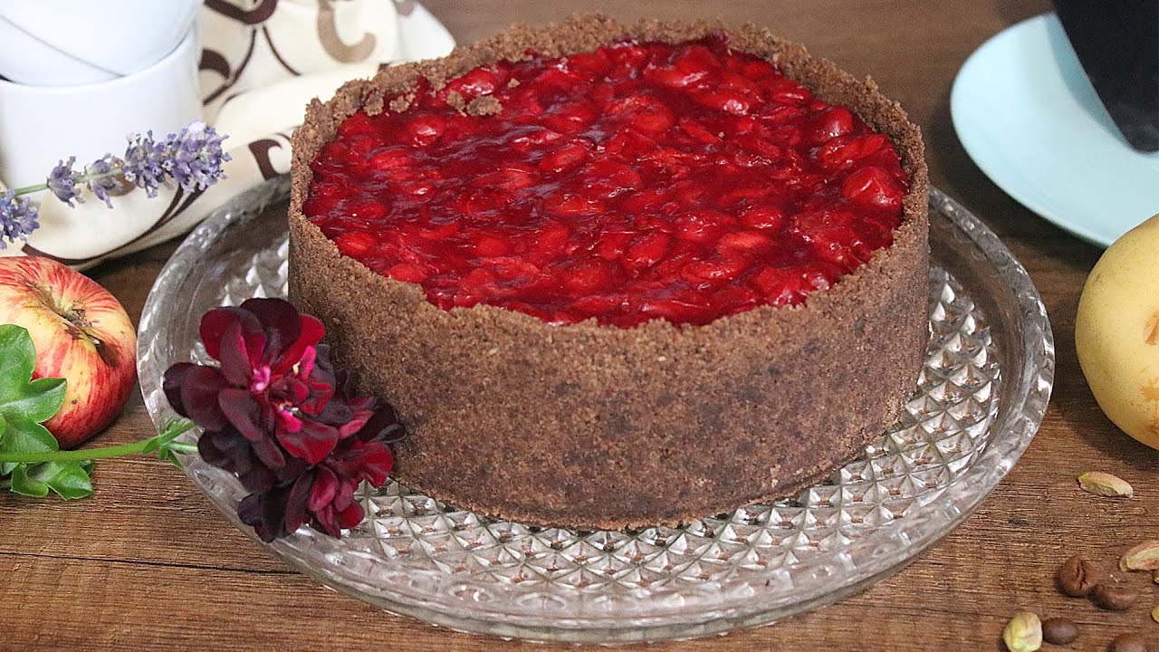 Chocolate Cherry Cheesecake