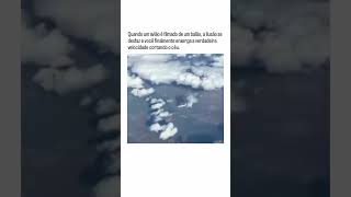 QUANDO UM AVIÃO É FILMADO DE UM BALÃO ENXERGA A VERDADEIRA VELOCIDADE NO CÉU