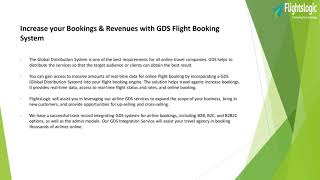 GDS Flight Booking System | FlightsLogic