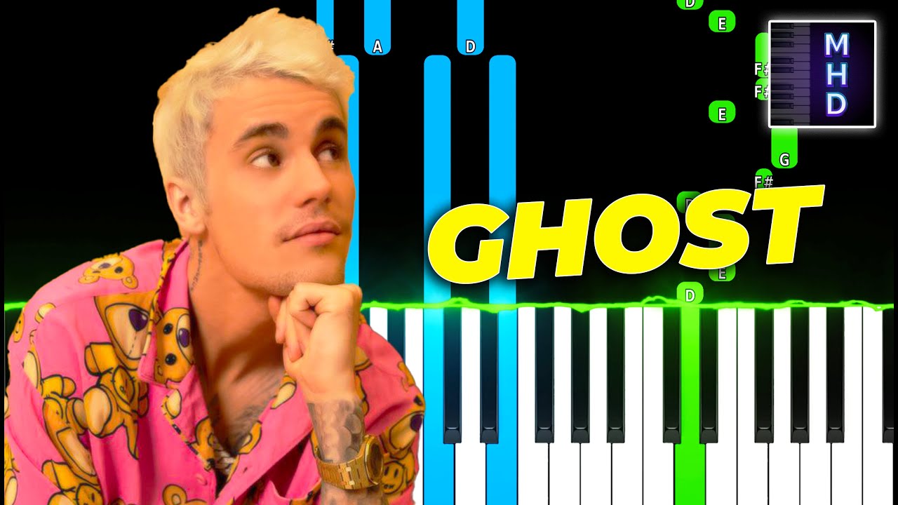 Justin Bieber - Ghost (EASY) - Claivert's Piano x SlowEasyPiano