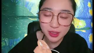 ASMR ear eating