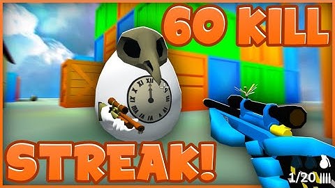 60 Kill Streak! | Shell Shockers