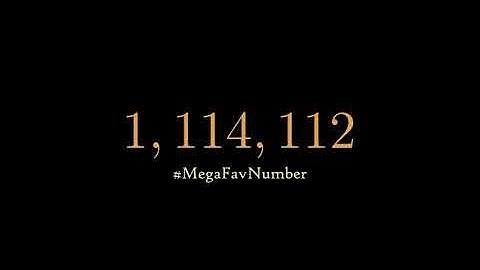 1,114,112 and Unicode: My #MegaFavNumber