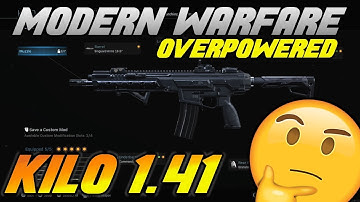 the KILO 141 X.... ONE SHOT! (BEST KILO 141 CLASS SETUP AFTER UPDATE 1.14 ON MODERN WARFARE)