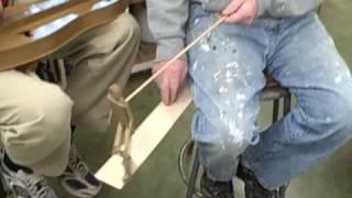 Limberjack Doll Dancing to Golden Slippers (How to Play the Limberjack or Dancing Man)