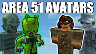 Roblox Area 51 Alien Avatars Youtube - alien roblox avatar