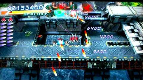 Raystorm (360), Extra mode, current best: 3,688,260.