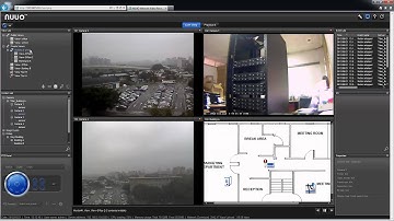 NUUO Titan NVR - Live view interface: view list