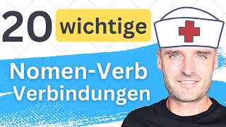 Deutsch für Pflege | WICHTIGE Nomen-Verb-Verbindungen