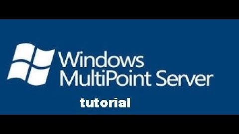 how to install windows multipoint server 2012