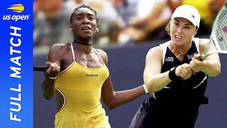 Venus Williams vs Martina Hingis in a brilliant contrast of style! | US Open 2000 Semifinal