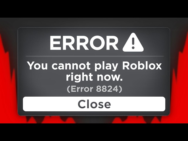 You CAN'T Play Roblox Right Now 