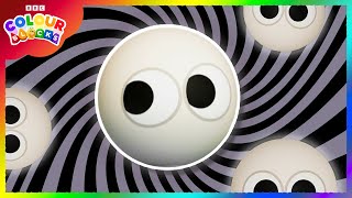 Every time WHITE appeared! | Kids Learn Colours | Colourblocks