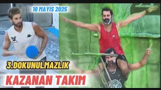 Survi̇vor All Star Gönüllüler 10 Mayis 2025 3.Dokunulmazlik Ve Ödülü Hangi̇ Takim Kazandi?