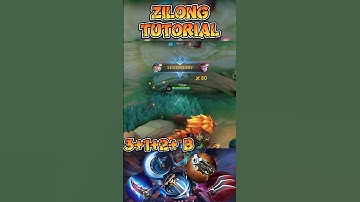 Zilong tutorial for beginners 🫂#mobilelegendstoday #mobilelegends #foryou #mlbb #zilong