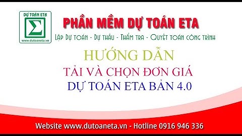 Hướng dẫn cài đặt dự toán acitt 2023